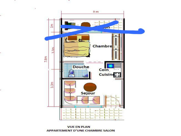 Appartement 3eme niveau