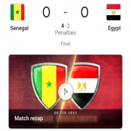 Can 2022 Final Sénégal VS Égypte 